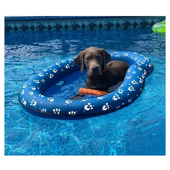 Dog Pool Float Inflatable Dog Floats for Pool Dog Floaties Swimming Pool Floa... - Picture 3 of 6